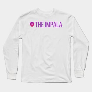 the impala instagram position supernatural Long Sleeve T-Shirt